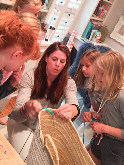 Make Craft Camp tote bag with Bridget Lamb
