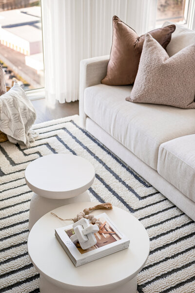 Interior styling Vancouver living room design