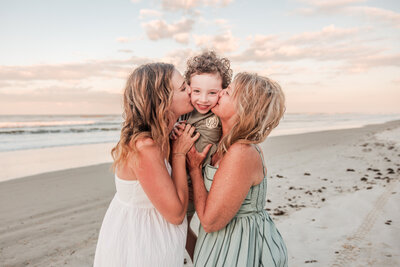 Family photography on New Smyrna Beach