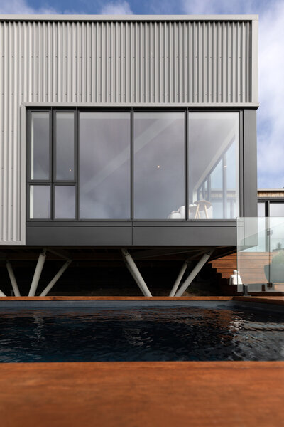 Exterior of mt pleasant new build