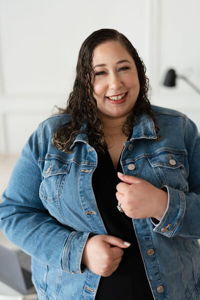 Pamela Laughing in Microphone