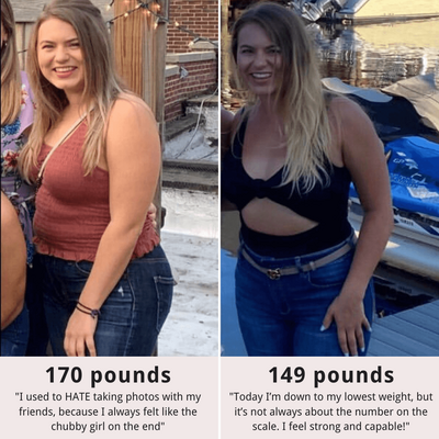 Weight Loss Before & After 9
