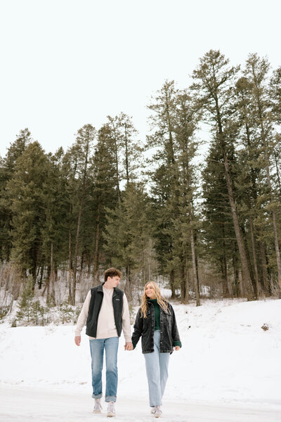 Engagement Session at Kelly Canyon in Southeastern Idaho, Idaho Falls Engagement Photographer, Idaho Falls Wedding Photographer, Idaho Couples, Judith Photo Co