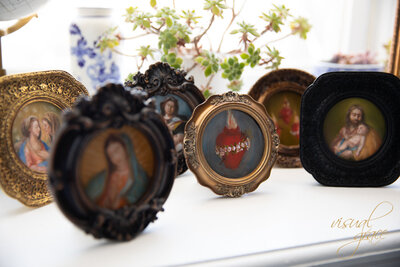 Our Lady of the Rosary artwork! 