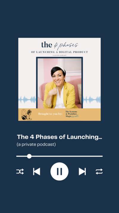 Mockup of the Foundational Funnel Training Private Popup Podcast