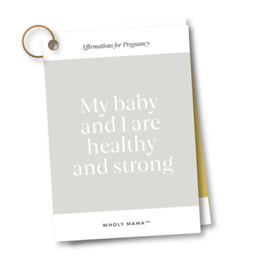 Wholy Mama Birth Affirmation Cards_Affirmations Mockup copy 3