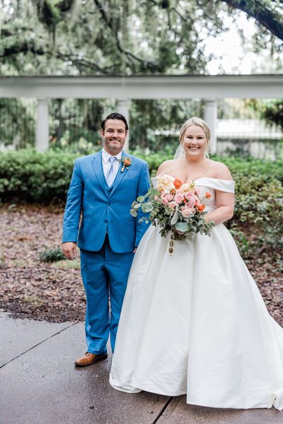 Casey + Jonathan's  elopement in Forsyth Park -  The Savannah Elopement Package