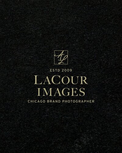 Custom logo design for LaCour Images, a Chicago Wedding Photographer