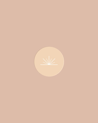 Elegant logo design for a candle company, focusing on simplicity and modern boho aesthetics.