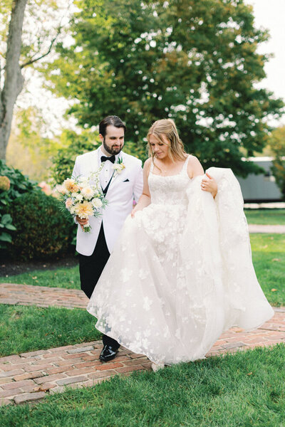 couple walking together