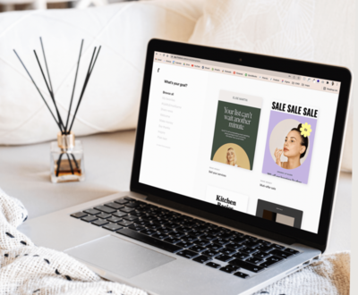 Flodesk Mockup of Email Builder