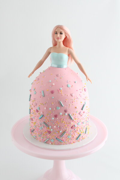 Sprinkle Gown Doll Cake