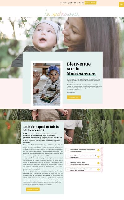 Template showit pour entrepreneur