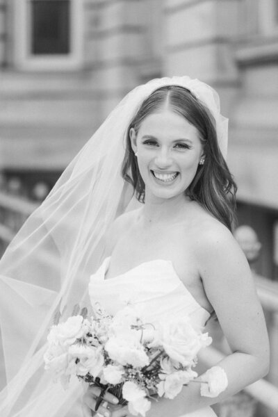Bride Joyful Portrait