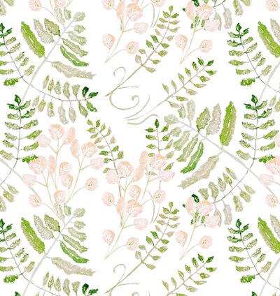 Textiles by Smith Fern_Peach