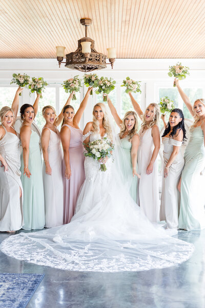 Dickerson Wedding party. Bella Faith Photography  20