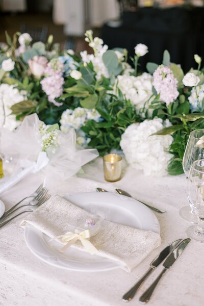 Wedding tablescape