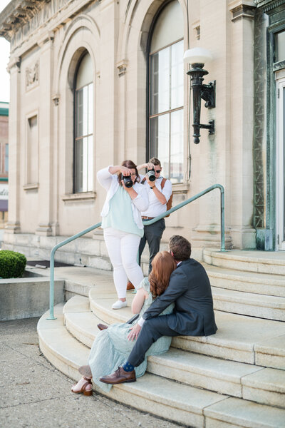 Wedding Photo at The Cleveland Museum of Art taken by Wedding Photographer, The Cannons Photography