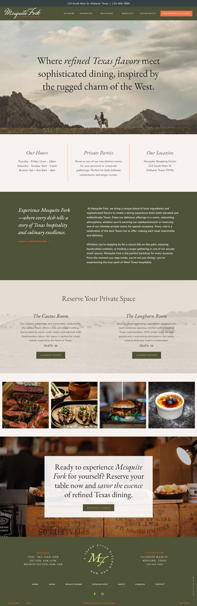 Services and Prices sheet for Christy Jo Lightfoot, brand and web designer.