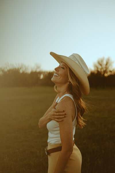 Western portrait session in  Abilene, TX