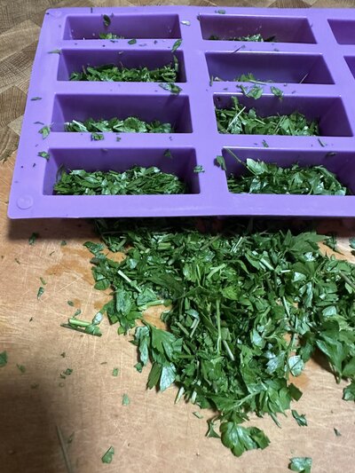 chopped herbs