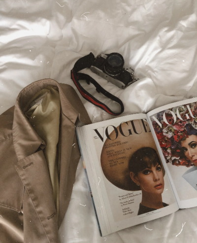 Vogue Magazine Aesthetic Layout
