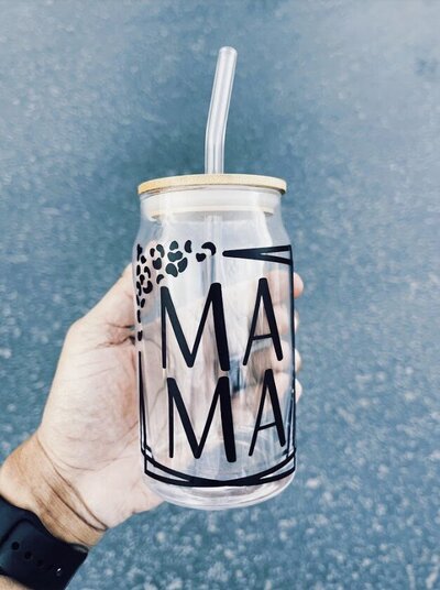 mama glass jar
