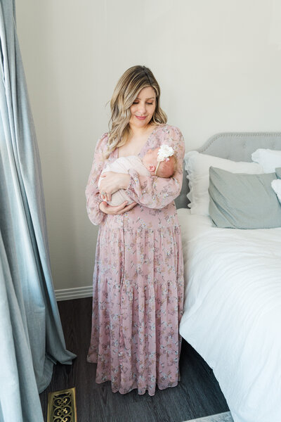 Lifestyle Newborn Baby Girl Light and Airy Colorado Newborn Photographer Elena Spraguer Photography 0051