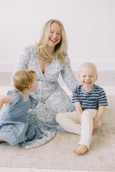 dresses on rack by Philadelphia Family Photographer