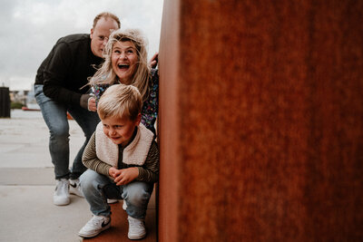 Speelse gezinsshoot in Vlissingen