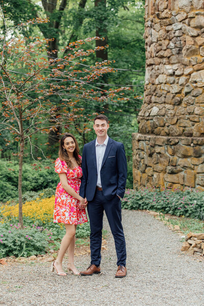 Cross Estate Gardens | Engagement shoot photographer | Bernardsville, New Jersey