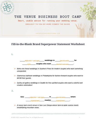 2023 VBBC Fill-in-the-Blank Brand Superpower Statement Worksheet