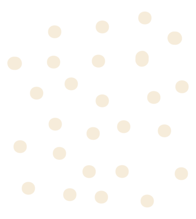 Cluster of cream dots graphic