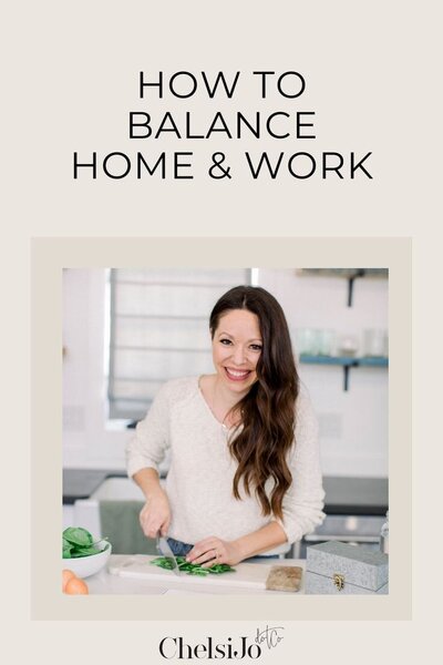 How to Balance Home and Work