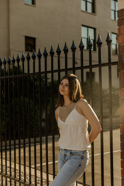 Golden Hour Senior Portraits in LaCrosse, WI