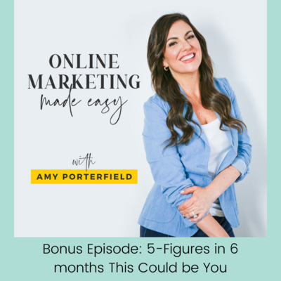 Join Jamie Trull, founder of Balance CFO, as she shares her incredible journey and success on the Online Marketing Made Easy Podcast with Amy Porterfield. In this bonus episode, Jamie reveals how she went from overwhelmed and underearning to generating five-figures in just six months and reaching six-figures within a year. Discover the strategies and insights she gained from Digital Course Academy®️ that allowed her to create and launch her Financial Fitness Formula course. Don't miss out on this inspiring episode that will empower you to take your business to new heights, just like Jamie Trull did!