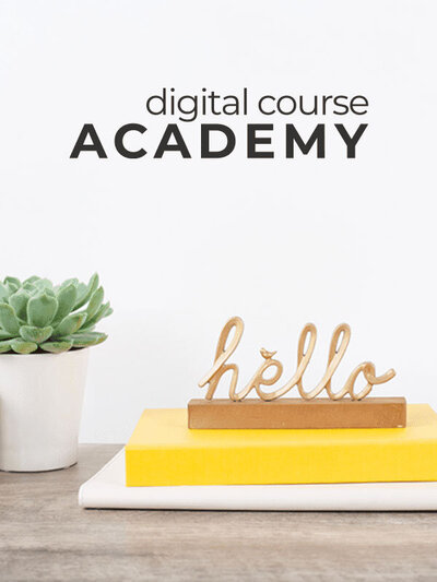 Digital Course Academy Logo - build a digital course