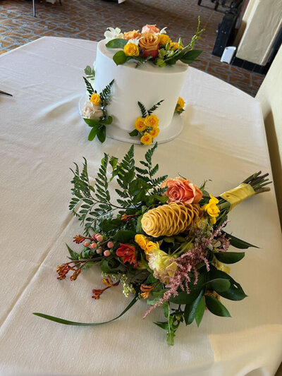 Vibrant floral bouquet