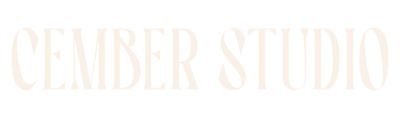 Cember Studio primary logo