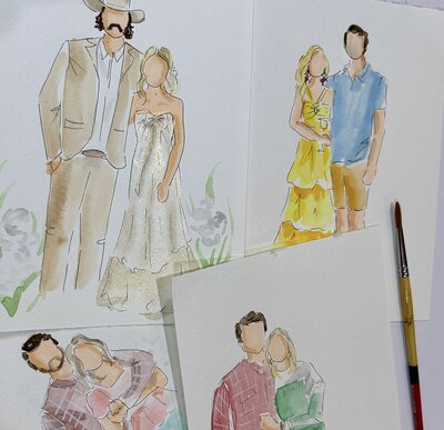 Live Artist - Jennie Lou Art- Texas