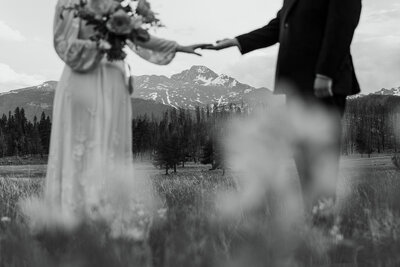 summer elopement in rocky mountain national park