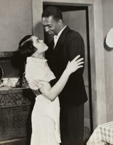 B&W photo of blk couple