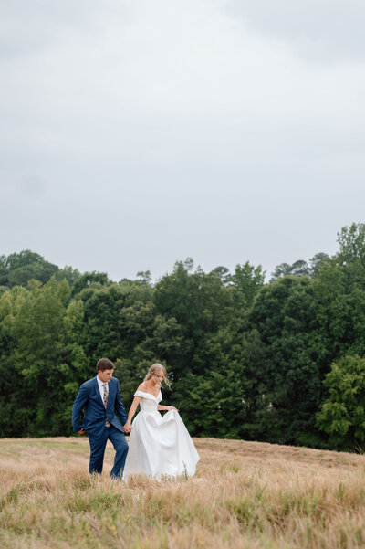 Sunset elopement in Raleigh, NC