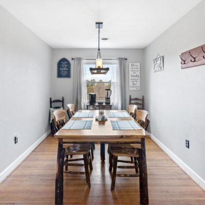 Dining room after house staging