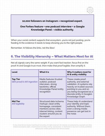 Free guide: how to become visible and recommended by AI