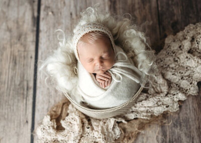 Studio newborn pictures in Denver Colorado By award winning photographer Erin  Jachimiak