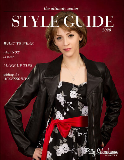digital magazine of style tips for a great senior session