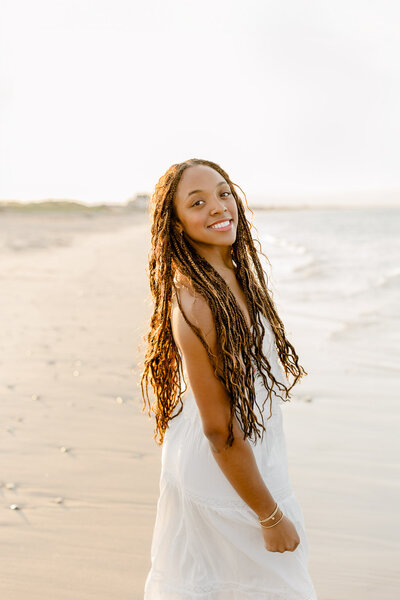 Senior Portrait by South Shore Senior Portrait Photographer Christina Runnals Photography
