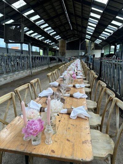 Boeket bloemen Tilia wild