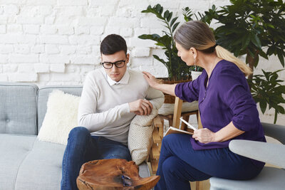 We create a safe, supportive space for men to talk about stress, relationships, emotions, or anything that’s hard to carry alone.